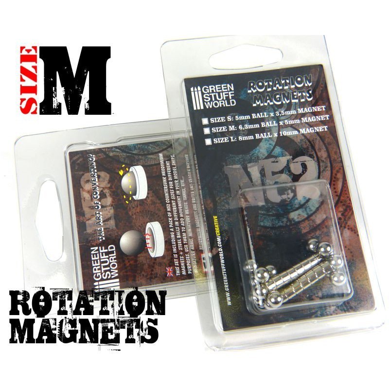 Feuilles magnétiques Rond 28,5mm