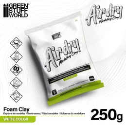 Air Dry Foam Clay 250gr...