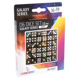 36 Dés 6 -12mm- Galaxy...