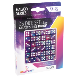 36 Dés 6 -12mm- Galaxy...