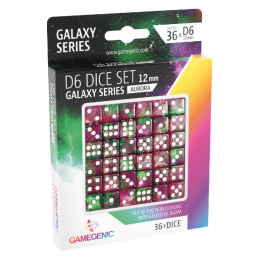 36 Dés 6 -12mm- Galaxy...